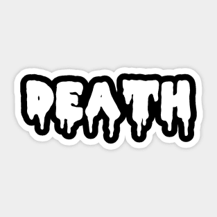 d e a t h Sticker